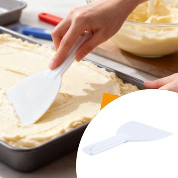 Dough Spatula, Flexible Pizza Spatula, Food-Safe Plastic Baking for Bread, Pastry, and Pizza Dough
