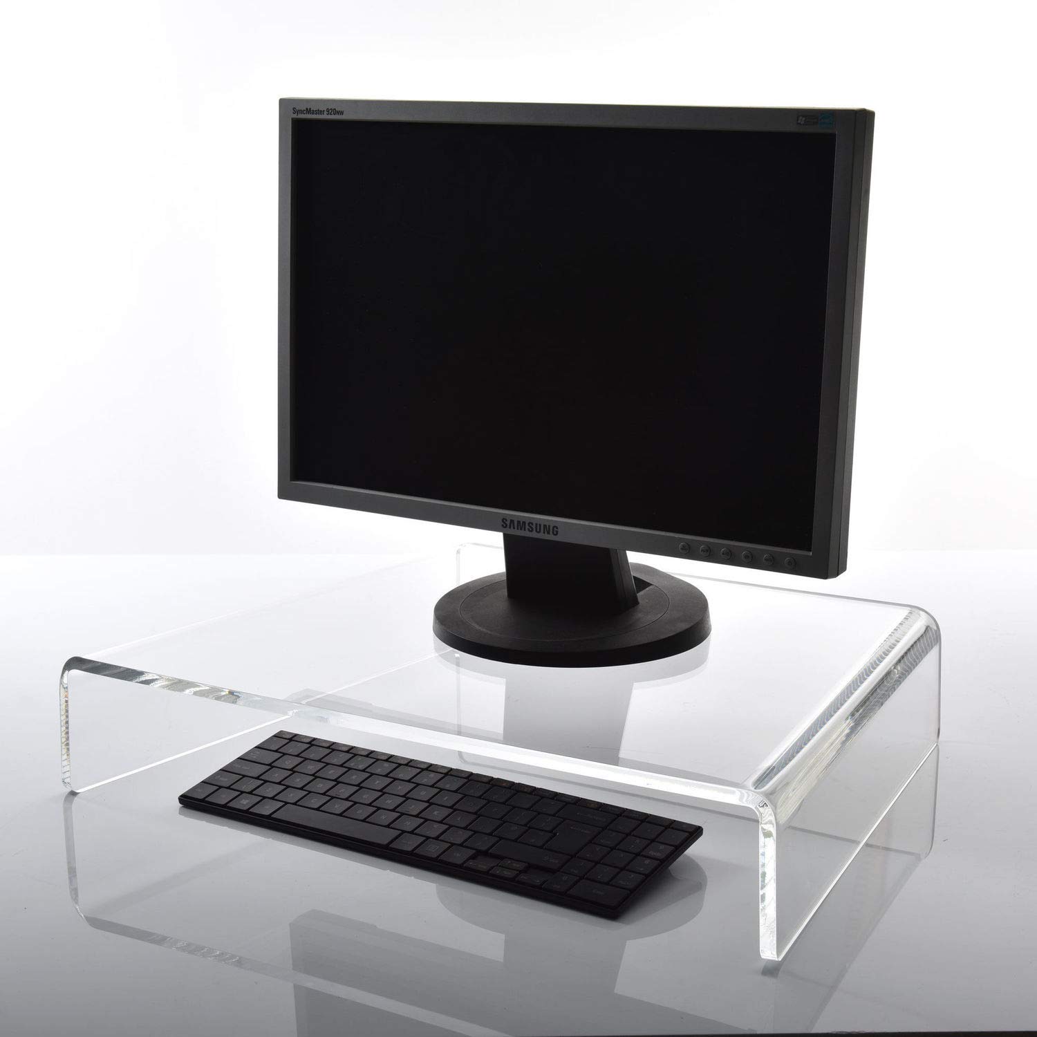 Fixed Height Tapered Monitor Riser Bridge