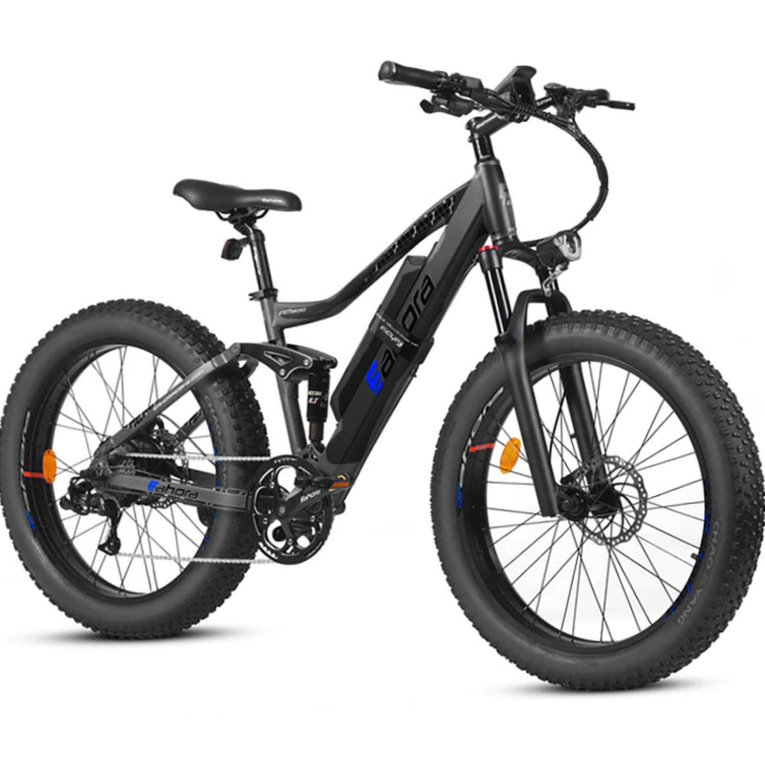 Eahora AM200 31MPH 750W Electric Bike for Adults 48V 14AH Fat Tire Electric Bike Snow Beach Mountain