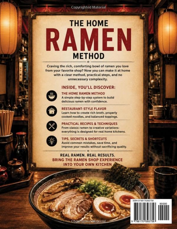 The Home Ramen Method: Bring the Ramen Shop Experience Into Your Own Kitchen | Master a Clear, Practical Approach to Making Rich, Balanced Ramen You Can Adjust to Your Taste and Serve With Pride image 3