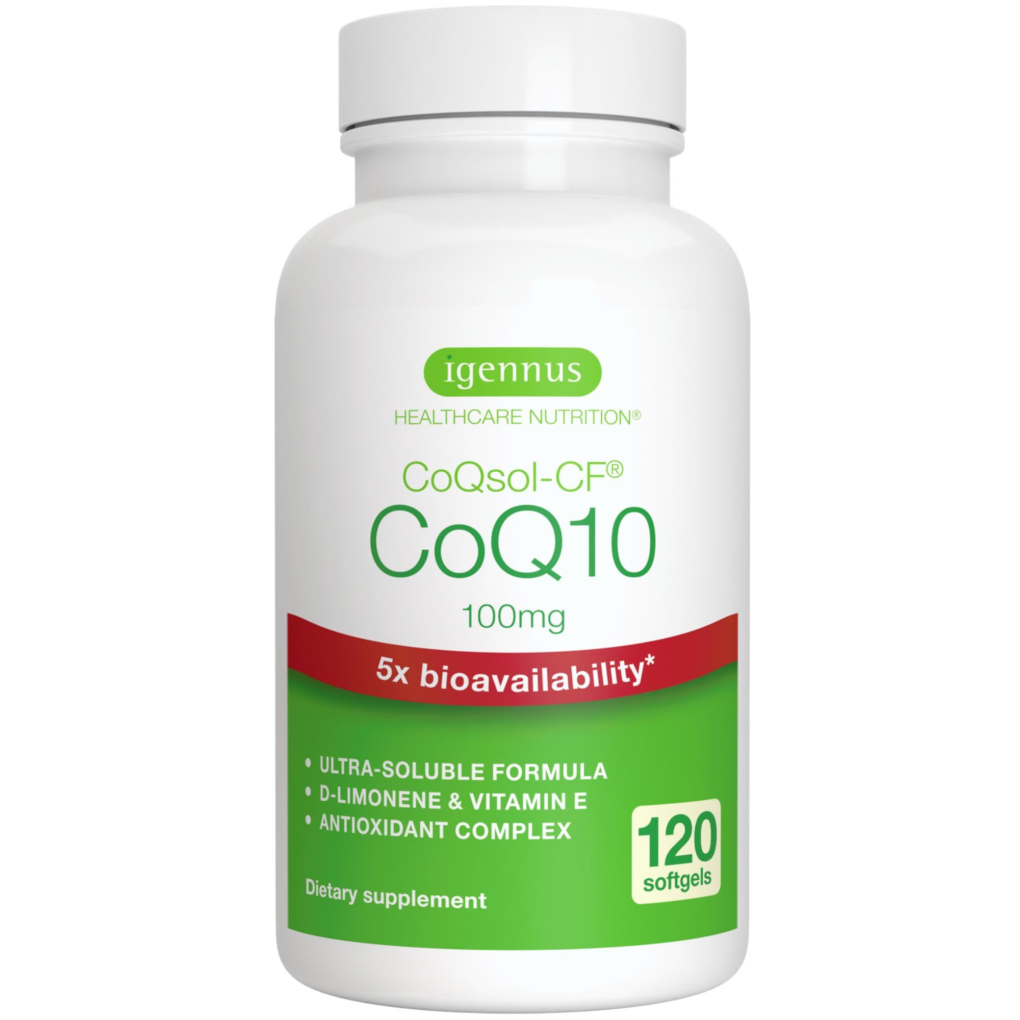 Igennus Advanced CoQSol CoQ10 100mg