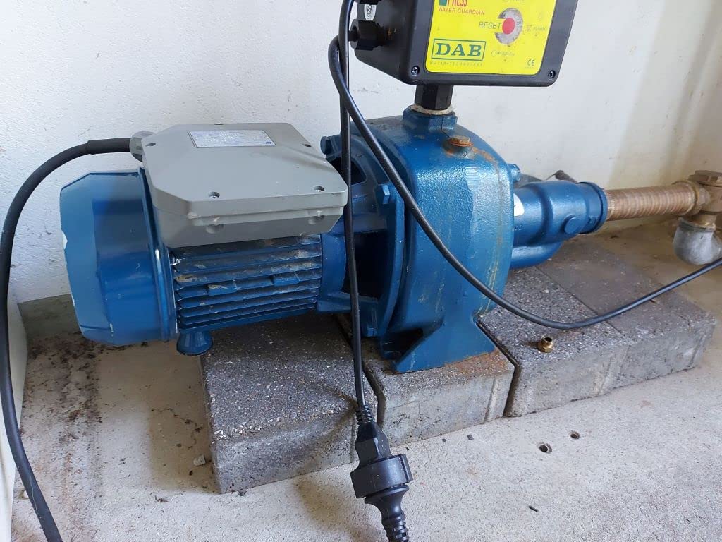 FORAS Bomba centrífuga eléctrica autoaspirante, fabricada en Italia, funcionamiento continuo, 230/400 V, 1,5 kW, 110 l/min, 62,5 m
