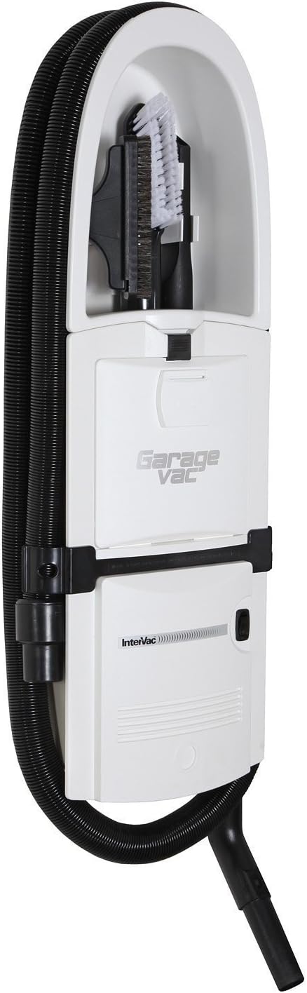 GarageVac GH120-W White Surface Mounted Vacuum Cleaner