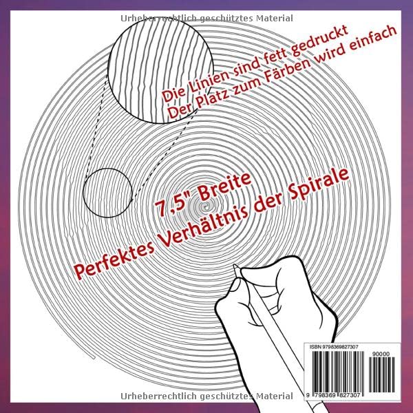 Miniatura 2 de Pferde Punkte Linien Spiralen Malbuch Inklusive 30 Pferde-Malvorlagen zum Ausmalen und Spaß Geschenke für Kinder, Jugendliche und Erwachsene an