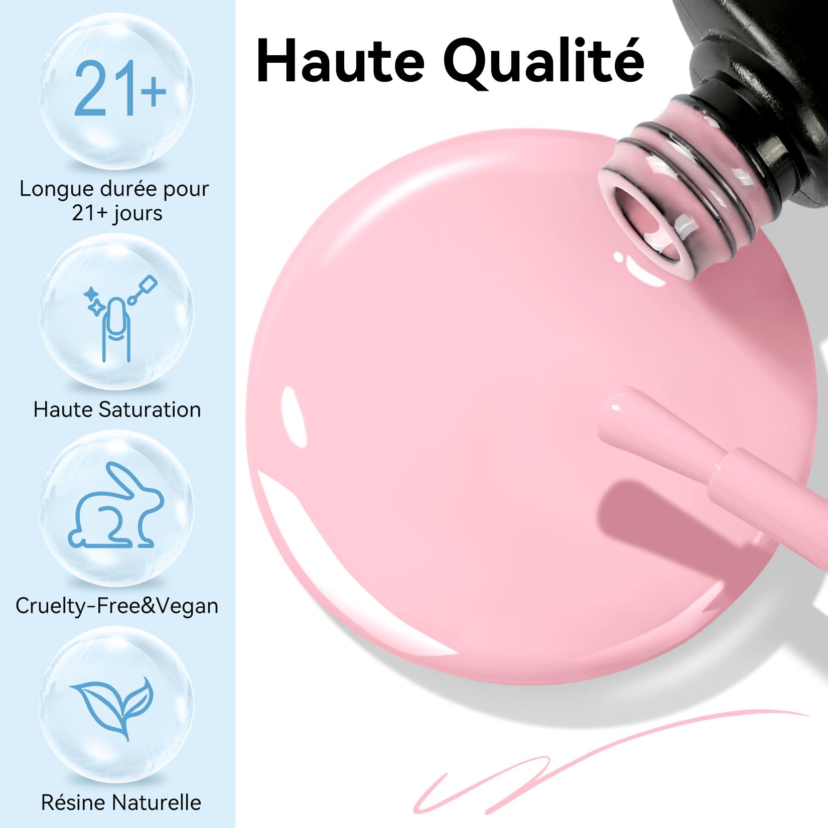 VANREESA Kit Vernis Semi Permanent, 35 Couleurs Vernis Gel UV Semi Permanent avec Lampe UV, Ponceuse Électrique pour Ongles, Base Top Coat Manucure Outils Accessoires, Cadeau pour Débutants