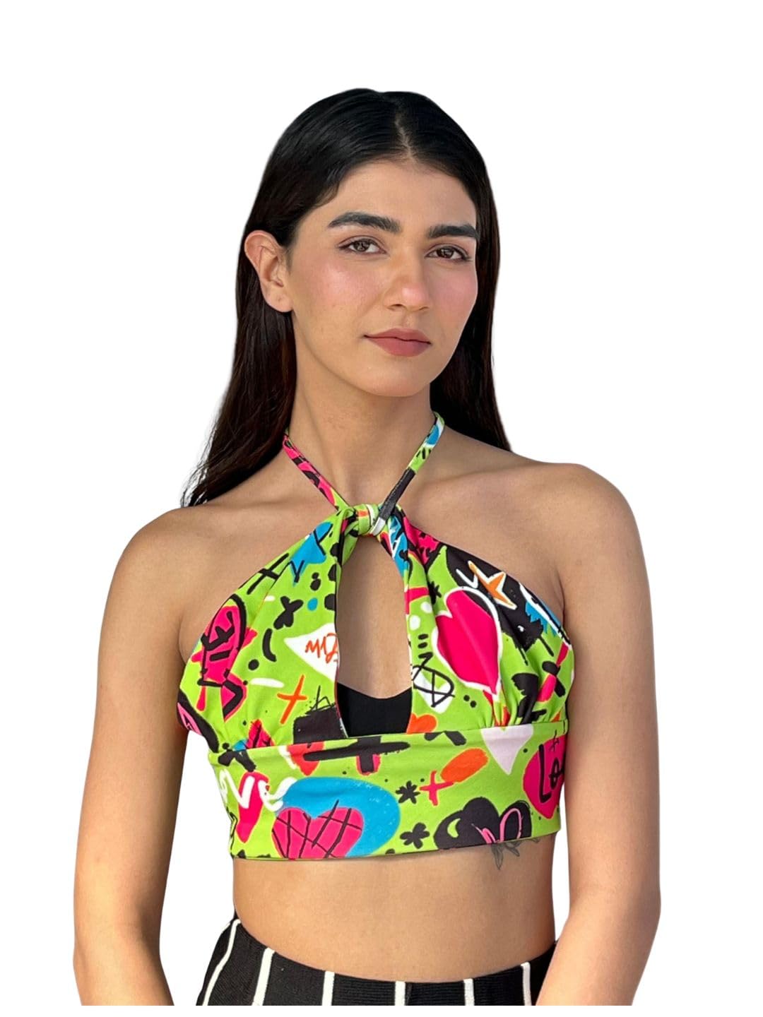 tandul Women's Printed Multicolor Top- Cotton Blend Western Style Sleeveless for Office, Casual, Festive & Party (12015)-picture-35