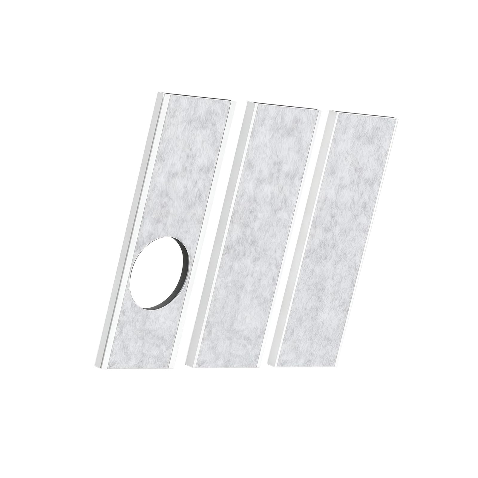 Elnwnnkc Window Ventilation Cover Insulating Foam Board Suitable for Portable Air Conditioning with Thermal Insulation Adjustable Conditioning Seal