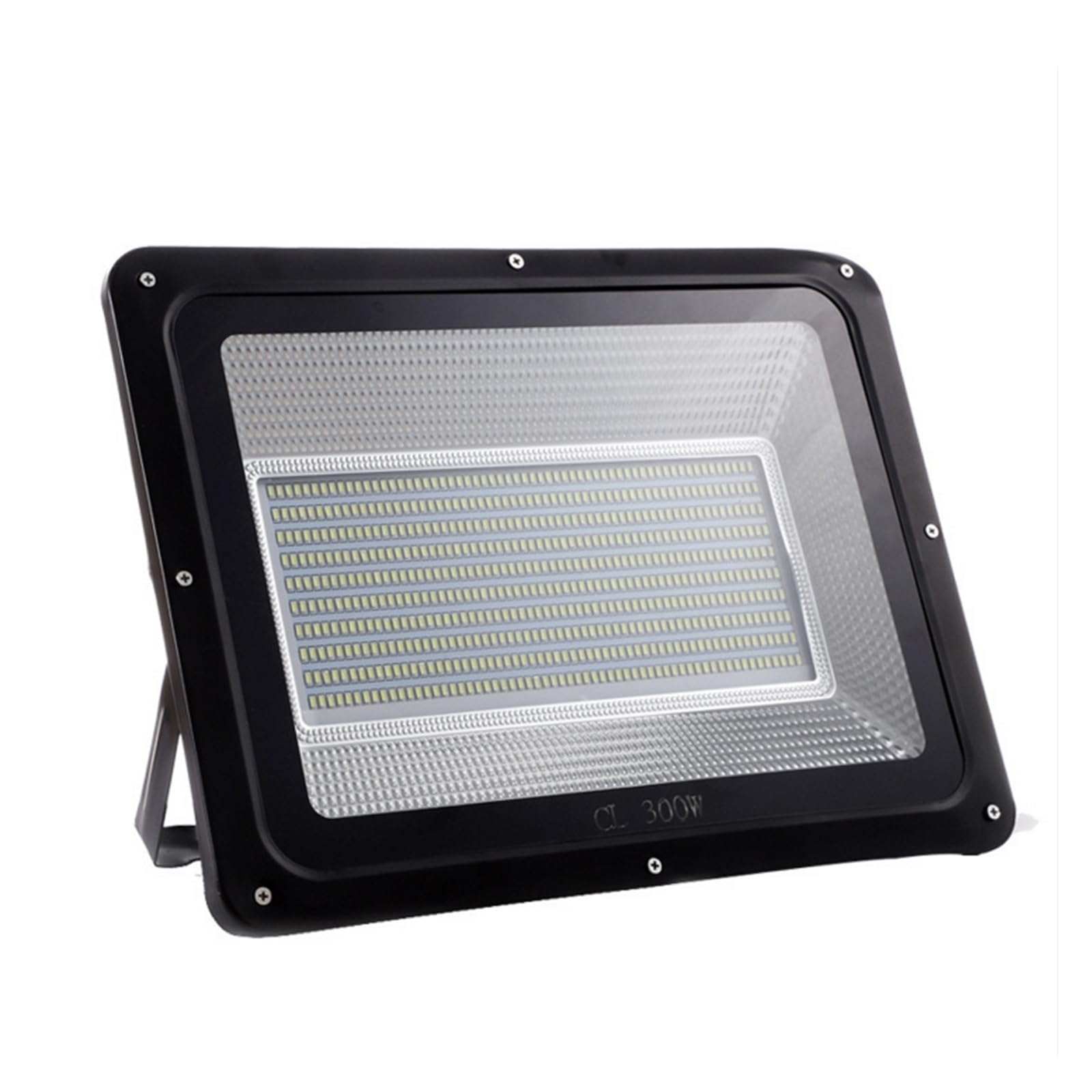 LLOOPK LED Flood Light, LED Flood Light Floodlight 50W 100W 200W 300W 500W White High Power Waterproof IP65 Outdoor Lighting Project-Light Lamp New(100W)