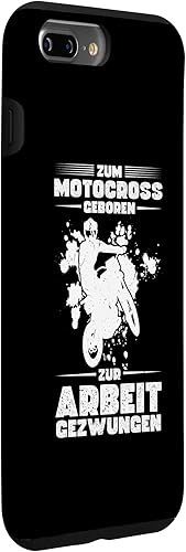 Vista 30 de iPhone 12 mini zum Motocross geboren zur Arbeit gezwungen biker Case