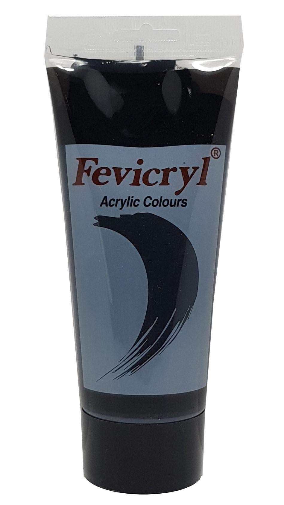 Fevicryl Acrylic Color AC20 - 200ml (Mars Black)