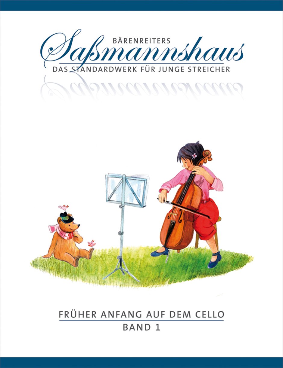 Früher Anfang auf dem Cello 1: Die Violoncelloschule für Kinder ab 4 Jahre. 14 Kapitel. Mit zahlreichen Ruf- und Kinderliedern      Perfect Paperback – March 1, 2008