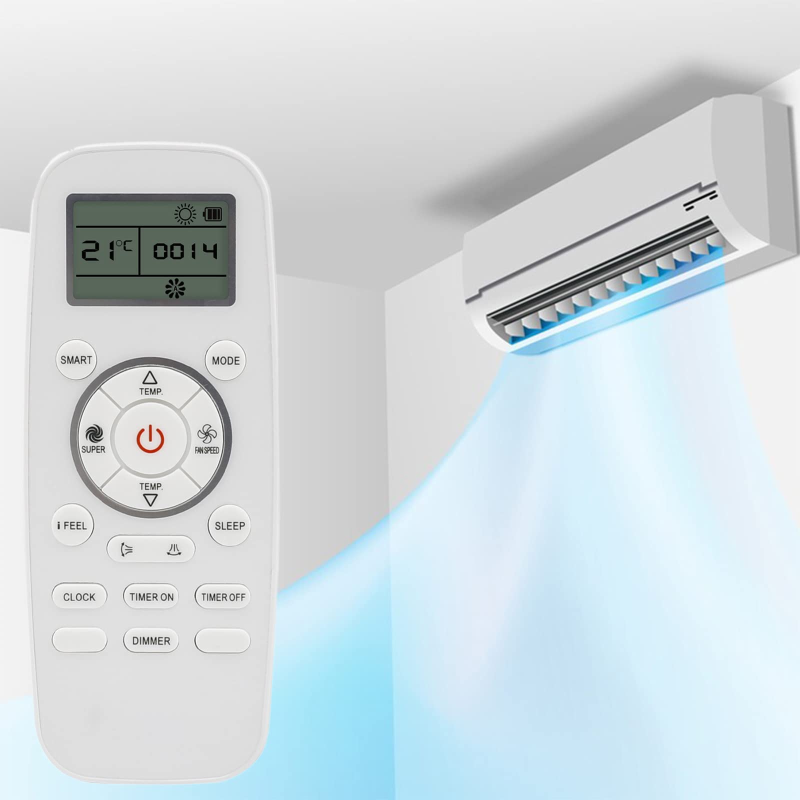 Mando a distancia para aire acondicionado Hisense York DG11L1-03 DG11L1-01 DG11L1-04