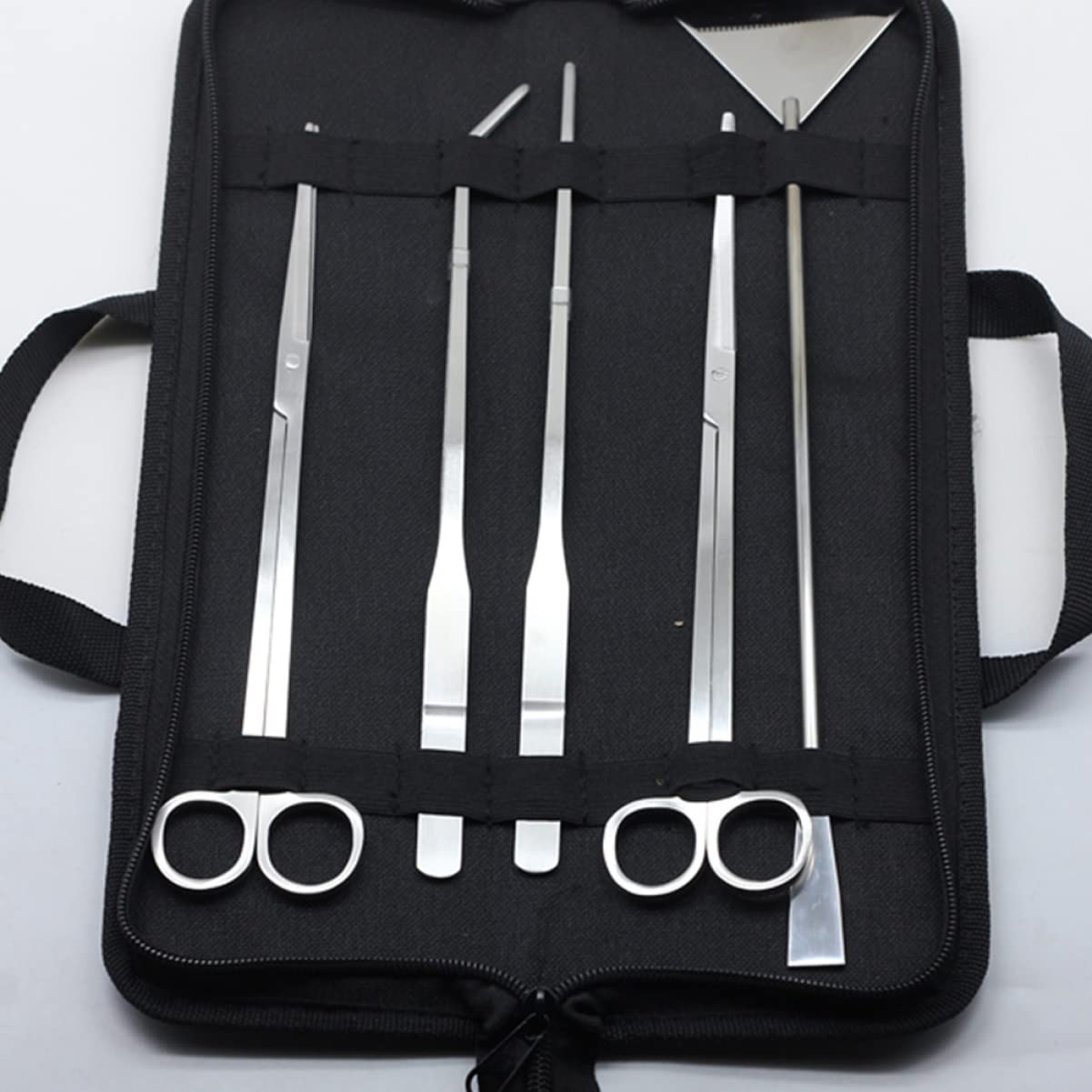 Mipcase Ensemble Doutils Dentretien pour Plantes Daquarium avec Ciseaux pour Aquascaping