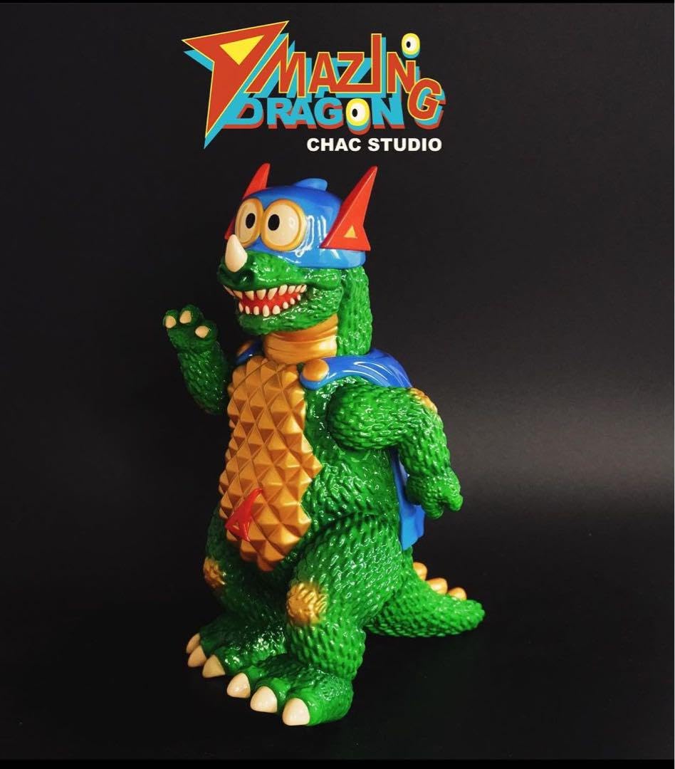 Amazon.co.jp: Amazing Dron CHAC STUDIO アマくま ソフビ パチ怪獣 