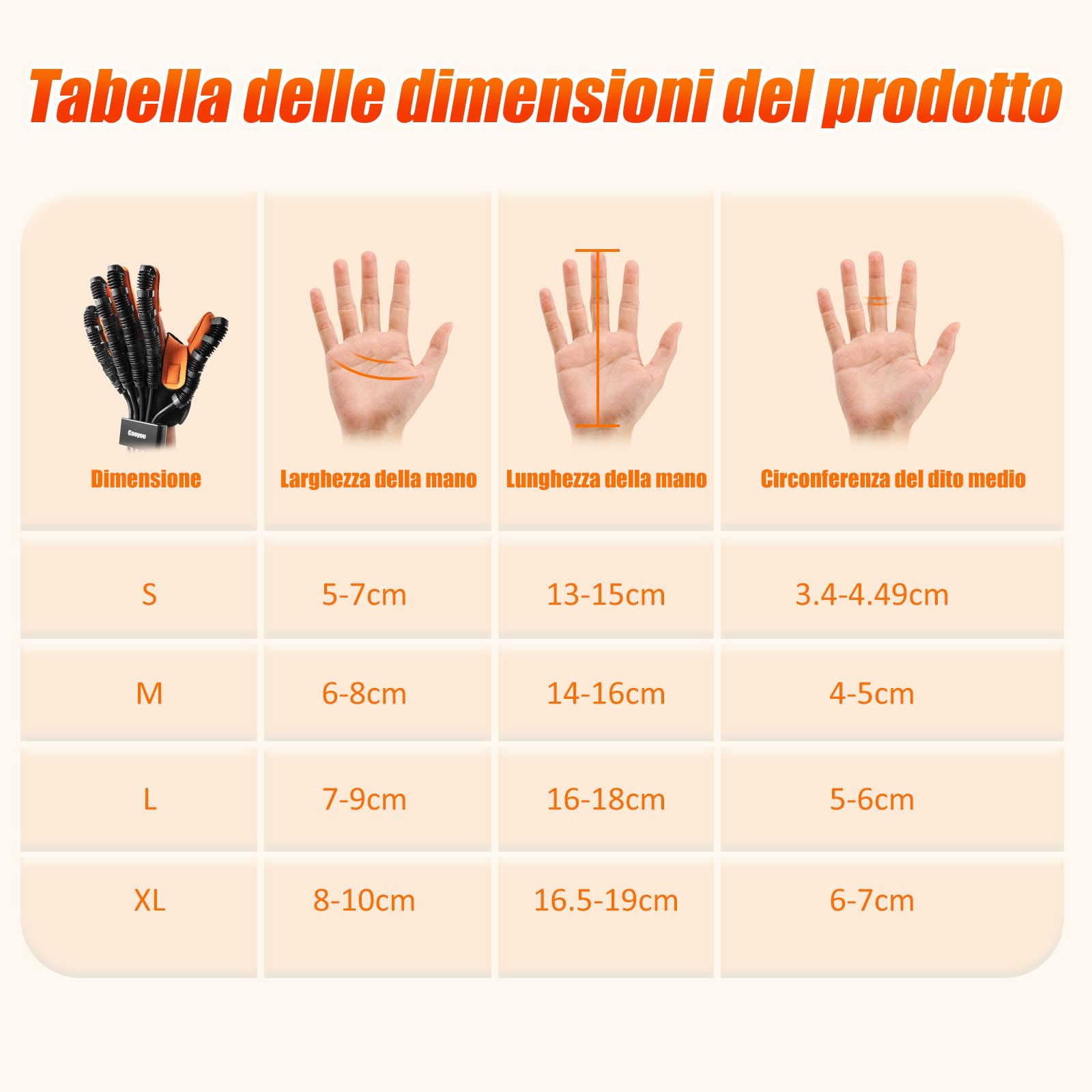 Guanto Riabilitativo Per Ictus, Guanti Robotici Per L'Allenamento E La Riabilitazione Delle Mani, Guanto Robot Per Allenatore Per La Riabilitazione Delle Dita Dell'Emiplegia