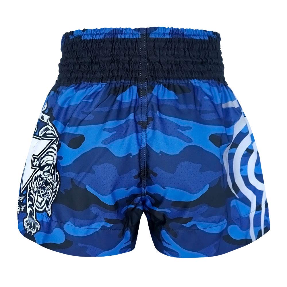 Tuff Sport Pantalones cortos de Muay Thai, pantalones cortos de boxeo, camuflaje, entrenamiento, gimnasio, ropa