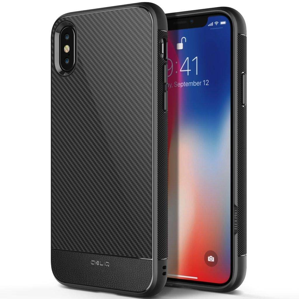IPhone X Obliq Flex Pro Case Cover - Black
