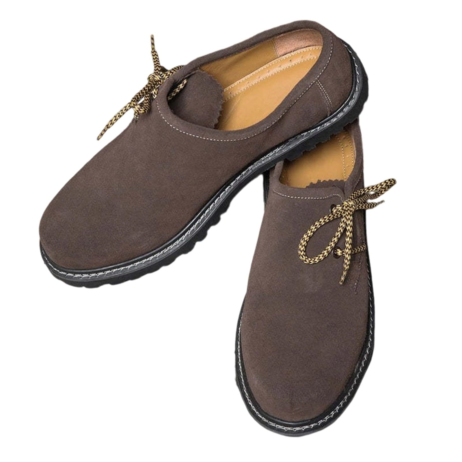 Generisch Trachten Haferlschuhe Trachtenschuhe Original-Handmachart Lederschuhe Wildleder