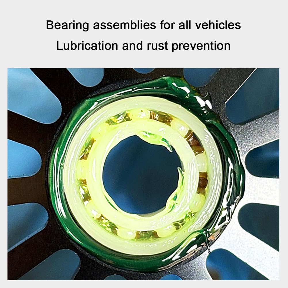 Lubrifiant de qualité supérieure pour vélo, graisse de roulement verte, protection contre la rouille pour pièces de vélo