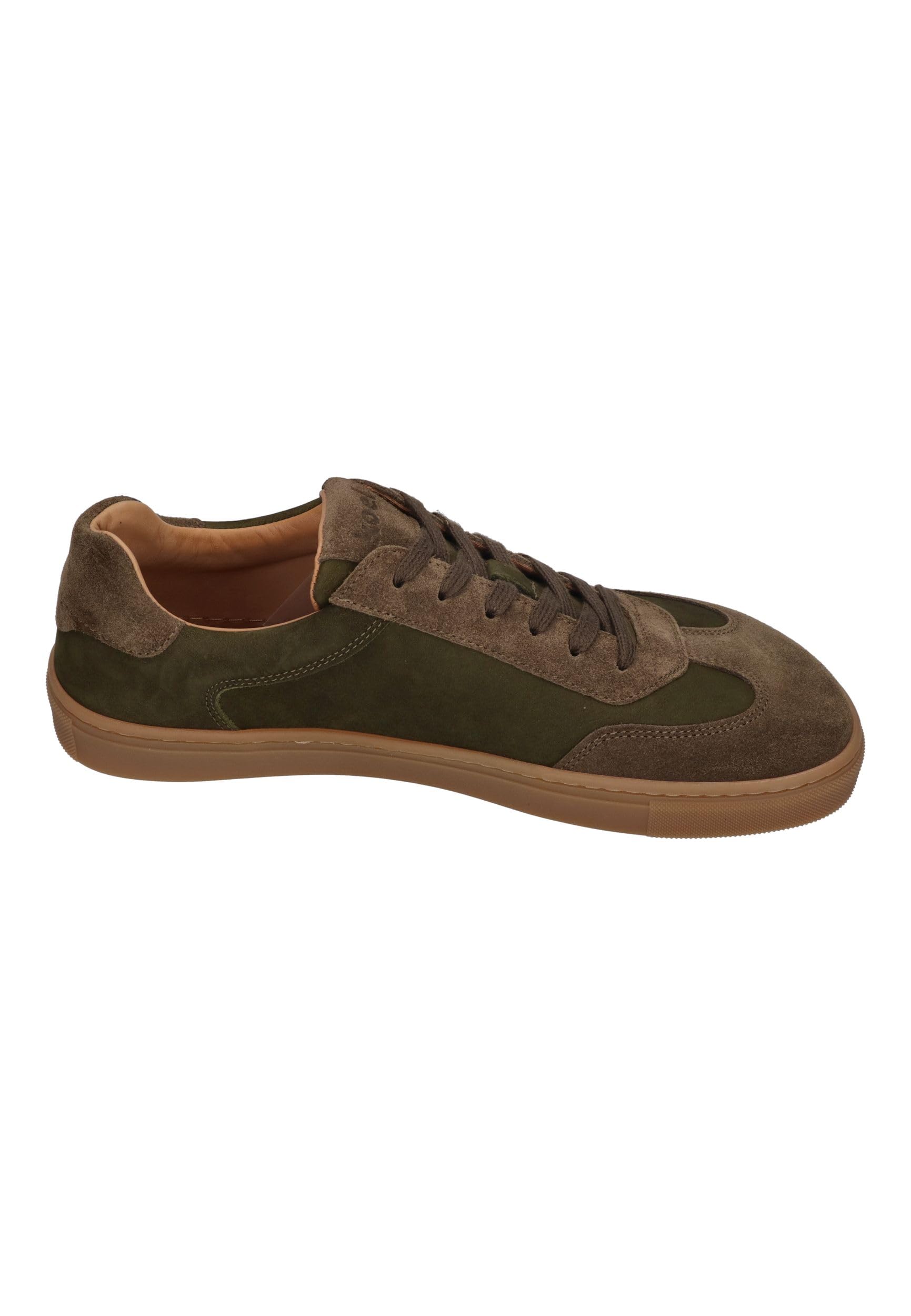 KOEL Barefoot Herren Sneakers Helio Suede Olive