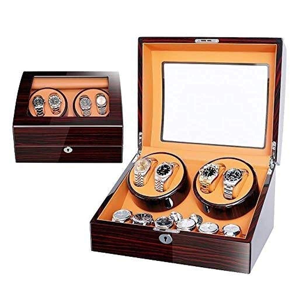 WMYYZYQ Watch Winder Watch Winders Mechanical Watch Shaker Turn Watch Automatic Winding Watch Box Watch Winder House Watch Box Storage Box Fashion Watch Winder Display