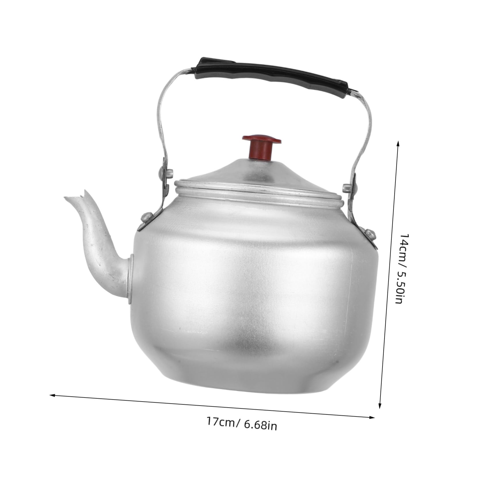 Toyvian Bollitore in Alluminio per Cucina Gas e Induzione Teiera Toyvian Bollitore in Alluminio per Cucina Gas e Induzione Teiera
