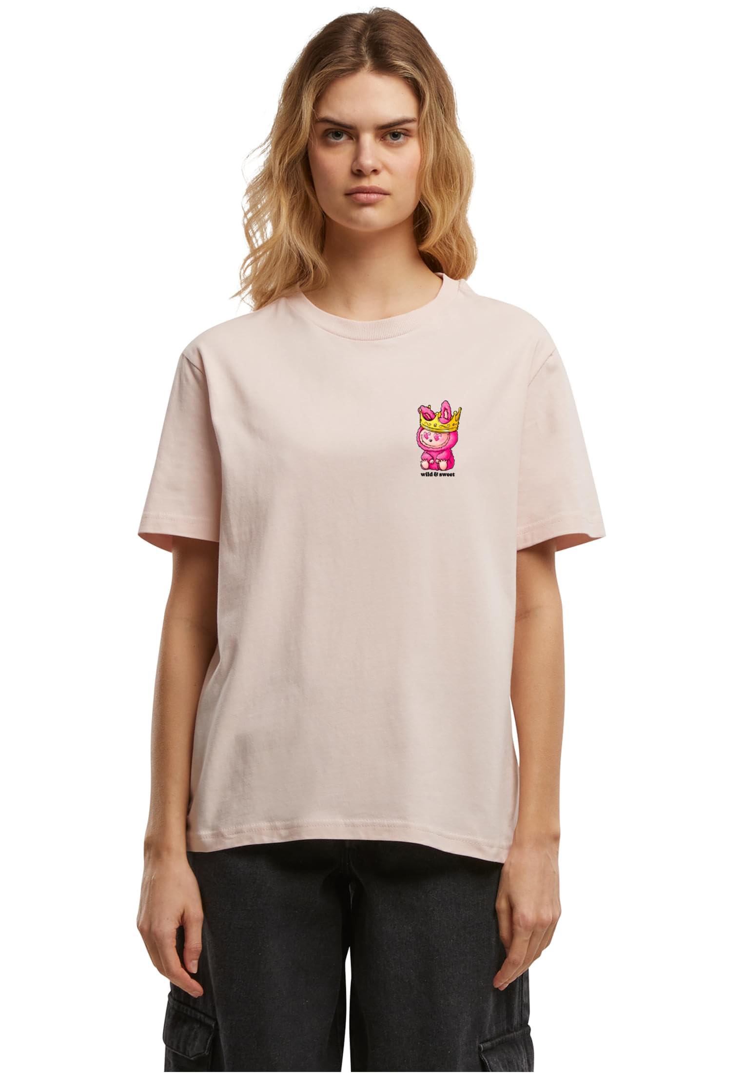 Miss Tee Damen Mst375-wild and Sweet Tee T-Shirt (1er Pack)