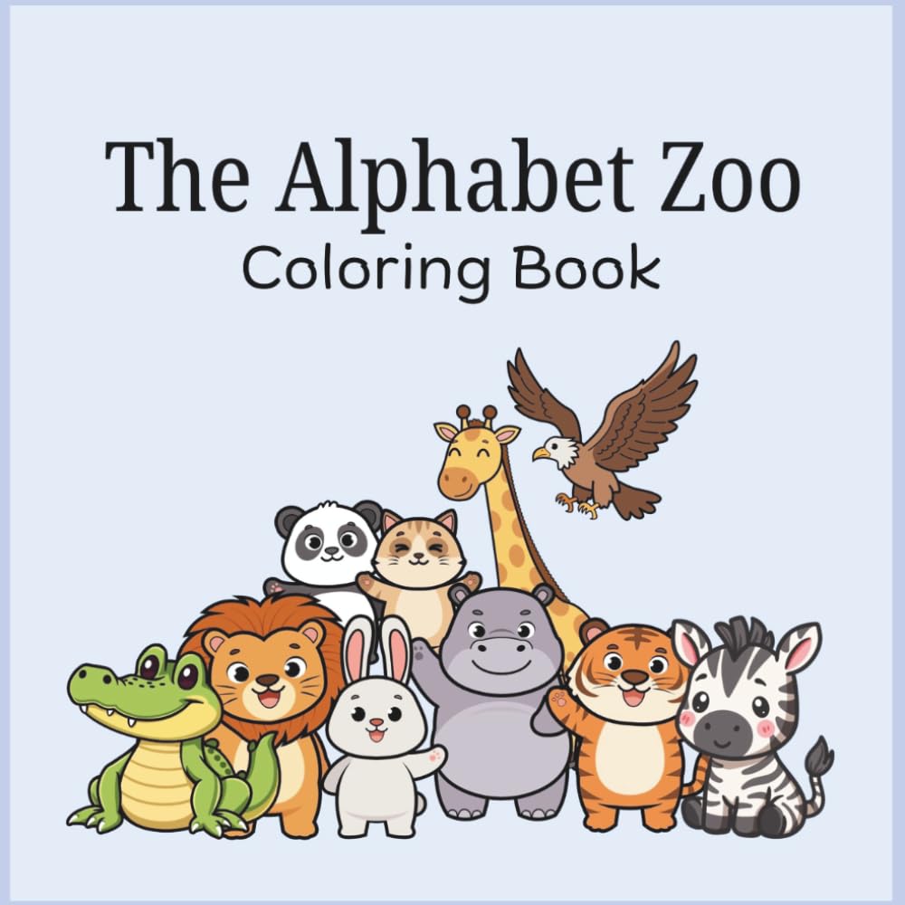 The Alphabet Zoo Coloring Book