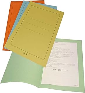 100 CARTELLINE PER ATTI GIALLO CON STAMPA DIAMANTE CARTELLE IN CARTONCINO