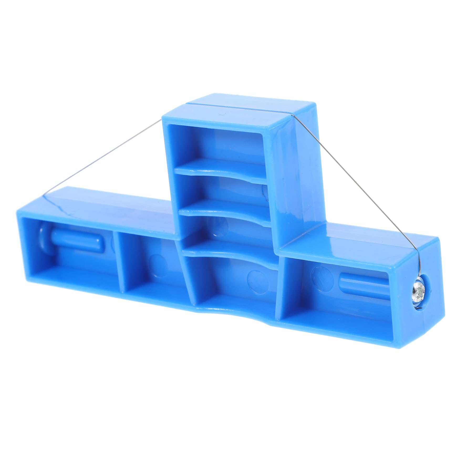 Gadpiparty 4 Pezzi Strumento di Taglierina Angolare Artigianato Cutter Kit di Strumenti Argillosi Mini Frese per Argilla Forniture Scolpire L'argilla Scultura Fabbricazione Forme Plastica Blu