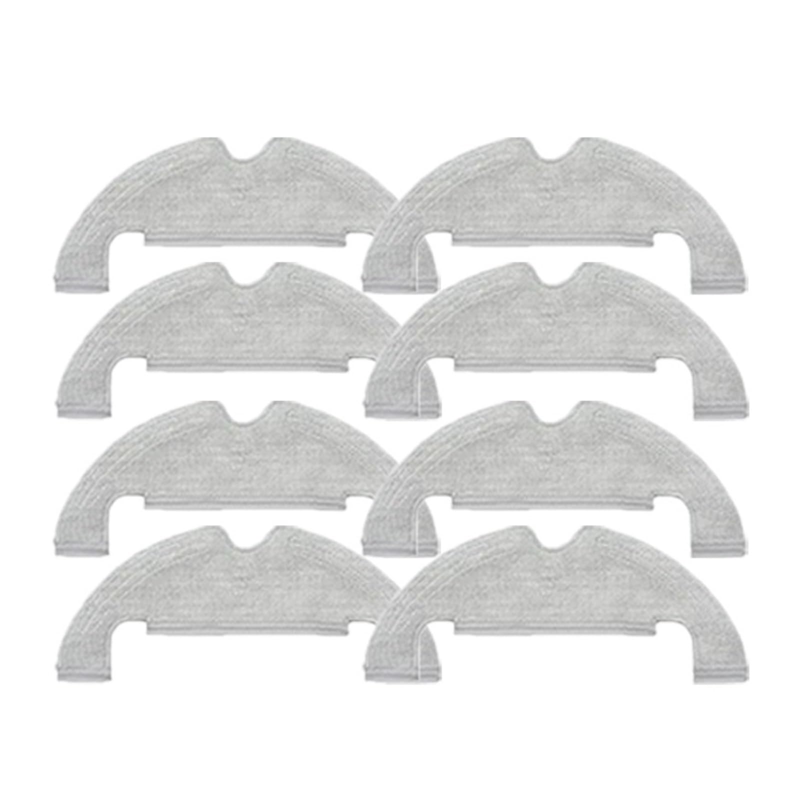 PORRSYDCD Hepa Filter Mop Main Side Brush Dust Bag Accessories，Compatible With Dreame Bot D10 Plus RLS3D Robot Vacuum Cleaner Replacement Parts(8PCS)
