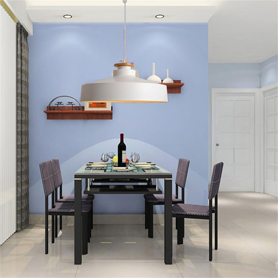 Lámparas de pasillo de estilo industrial, lámpara colgante moderna para cocina.