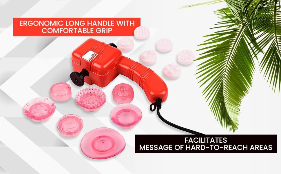 Primart Professional Body Tonic Massage, 14-in-1 magnetic, corded electric, model TI-207