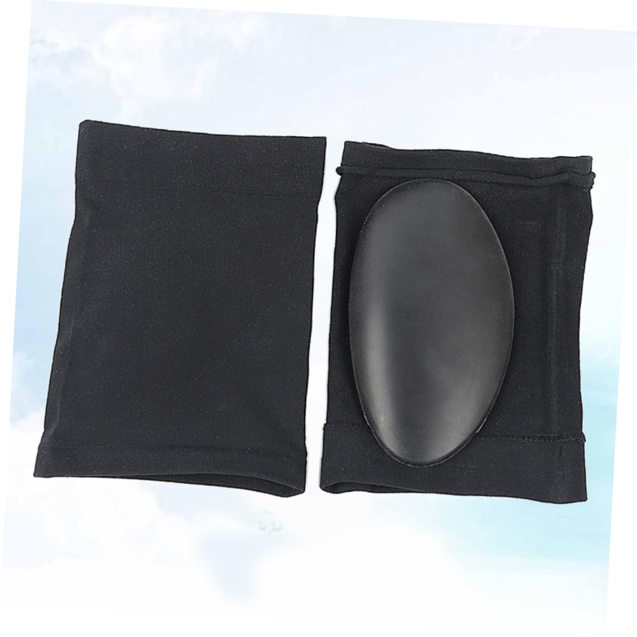 1 Pair Flatfoot Pad Massage Cushion Orthotics Massage Pad Arch Insoles Arch Support Elastic Insoles Silicon Massage Pad Black KOMBIUDA