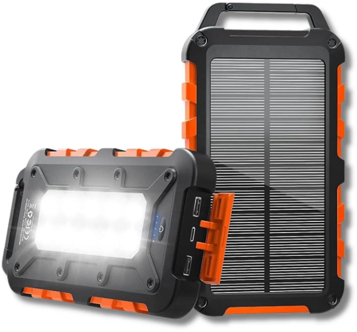 Kit de Emergencia Solar Multi-función – Batería Externa, Radio y Linternas LED