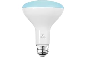 Globe Electric 9-Watt 60W Equivalent Near-UV Light Disinfecting BR30 E26 LED Light Bulb