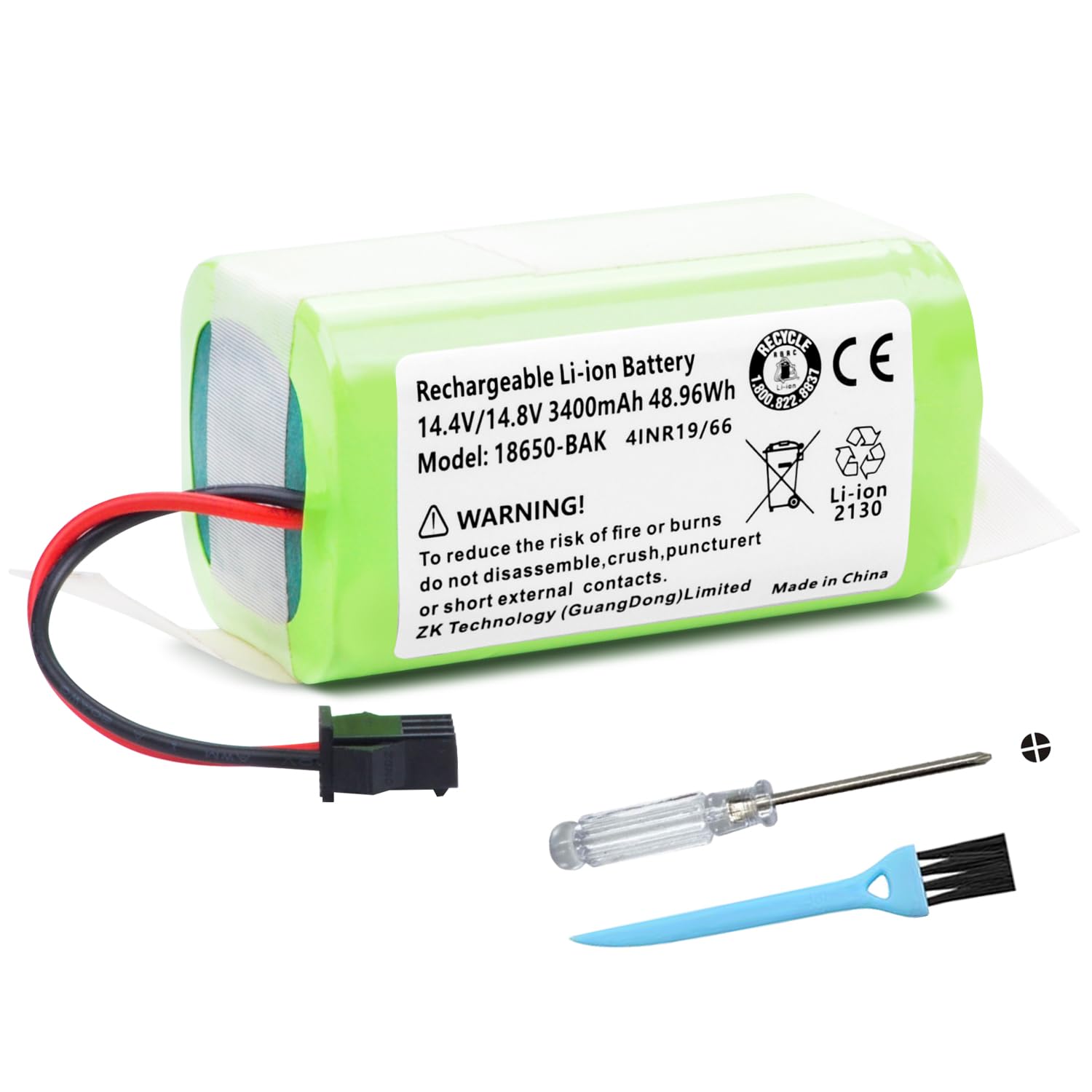 3400mAh Replacement Battery for Amarey A800 A900 Onson J10C iMartine C800, Conga Excellence 990 950 1090, Coredy R500 R550 R580 R600 R650 R3500 R3500S