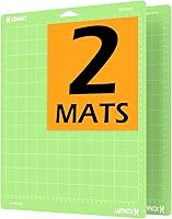 Vista 19 de Alfombrillas de corte para Cricut Maker 3, Explore 3, Maker, Air 2, de 12x12 pulgadas Estándar+Ligero+Agarre Fuerte, 3 alfombrillas XINART de 12x12