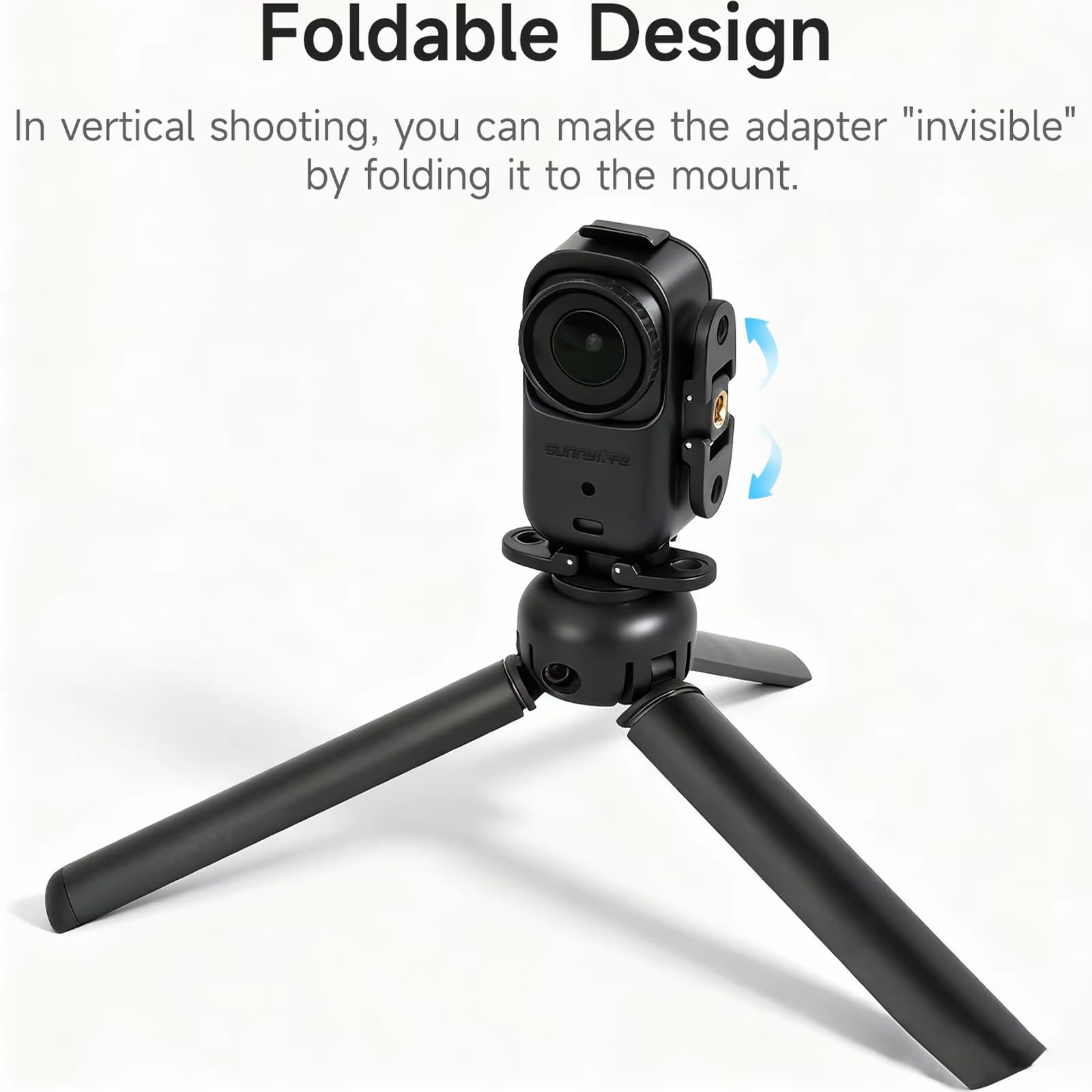 Cadre de Protection Cage Plastique pour DJI Osmo Nano, Vertical-Horizontal Adaptateur Mount Extension Support Accessoires pour DJI Osmo Nano pour trépied/Perche Selfie/Sac à Dos vélo Clip etc