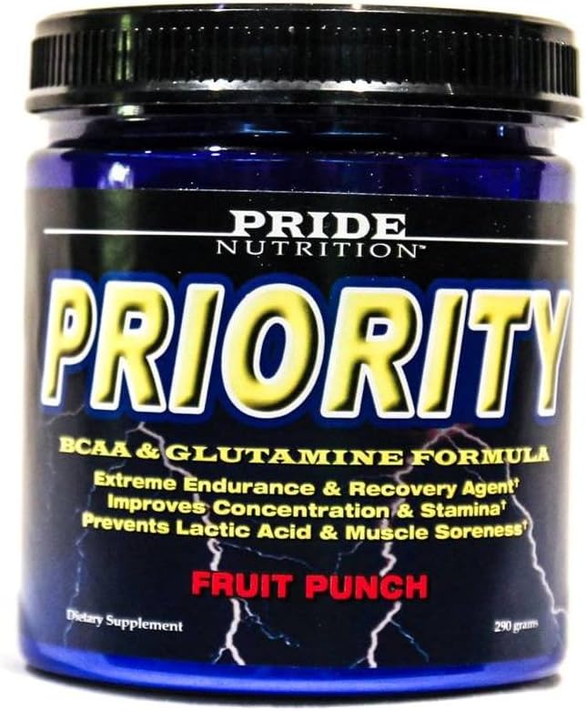 Pride Nutrition Best Bcaa and Glutamine Powder Priority