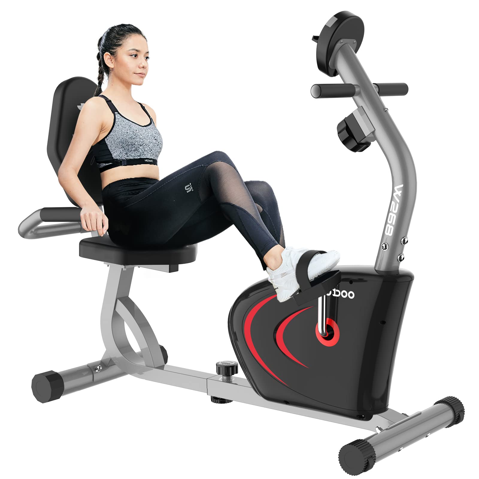 Cycool Recumbent Exercise Bike Magnetic Indoor Cycling Bike