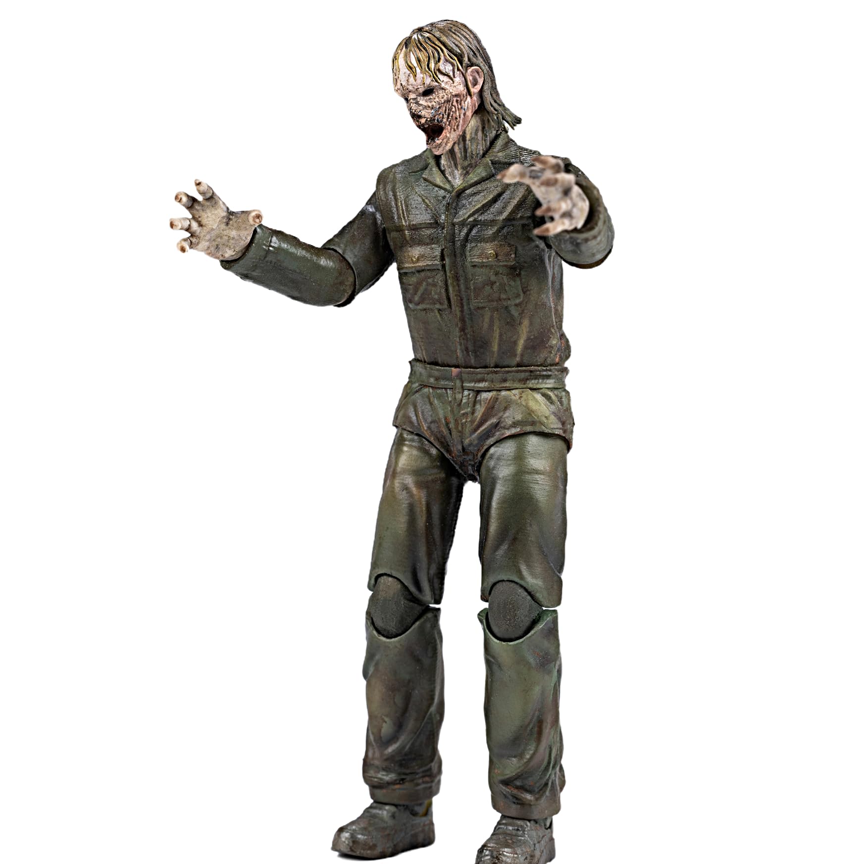 TOYVERSE HIYA Figura de acción, Exquisita Mini Series, Walking Dead Daryl Dixon Black-Eyed Zombie, Articulaciones Móviles Modelo de Personaje, 15 Años y Más