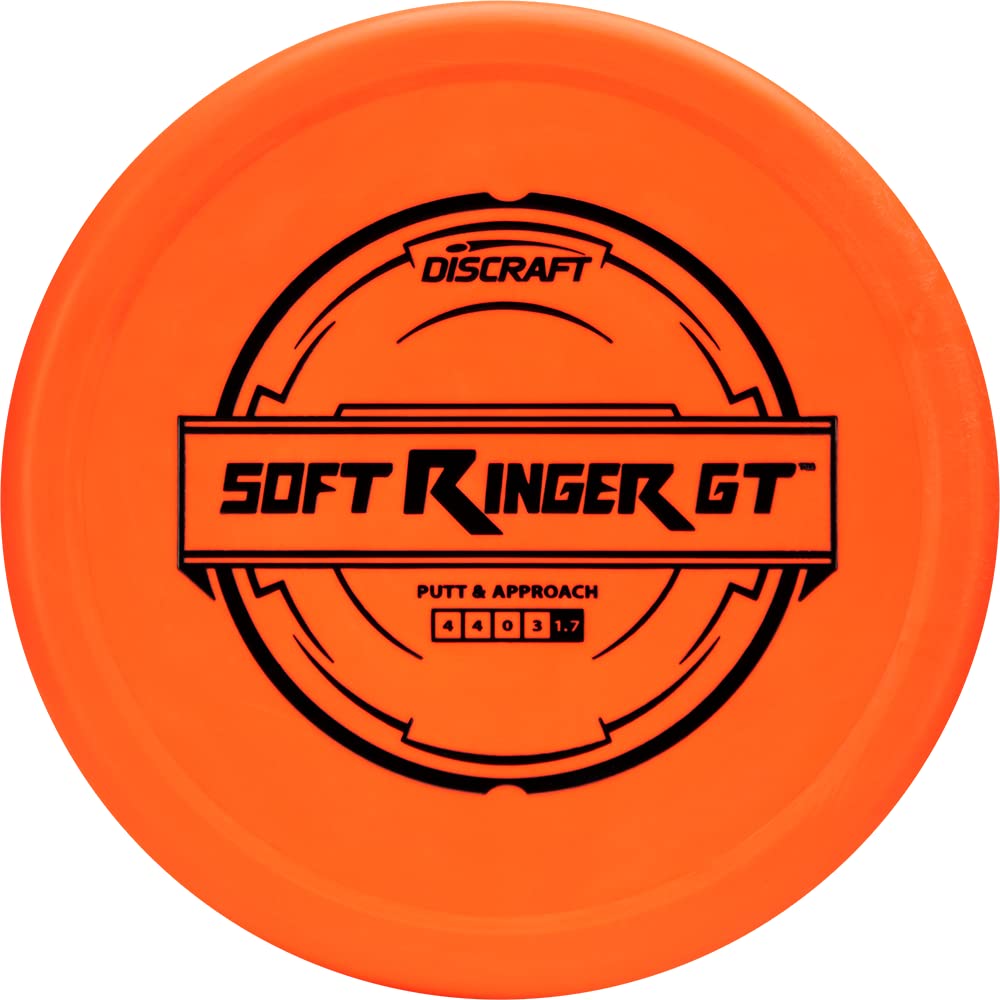 Disque de disc golf Discraft Soft Ringer-GT pour approches précises