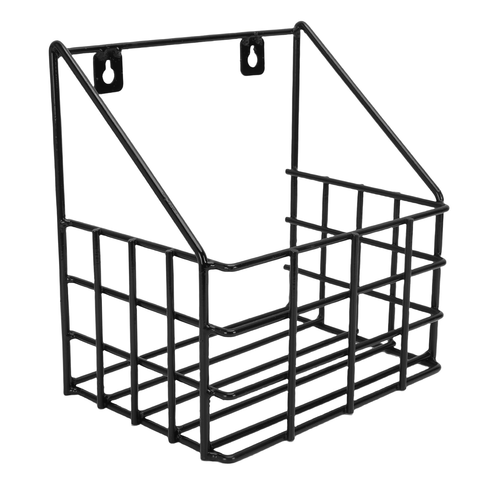 banapoy Comedero de Heno de Pared, Organizador de Establo de Caballos de Metal, Cesta de Almacenamiento para Colgar en la Pared de Ganado, Estante de Heno para Caballos de Ovejas, Cabras, Cesta
