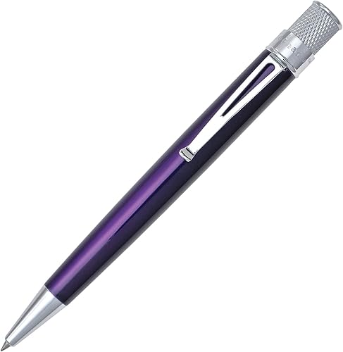 Tornado Bolígrafo Rollerball, Morado (VRR-1317)