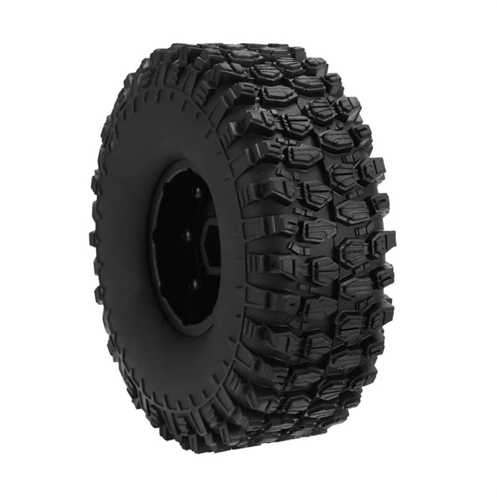 RC Ruote Gomma Compatibile Con Traxxas Per TRX4 D90 Per Axial Per SCX10 II III 1/10 RC Crawler Car 4 Pezzi 120 Mm 1.9 Beadlock Cerchione Pneumatico Set