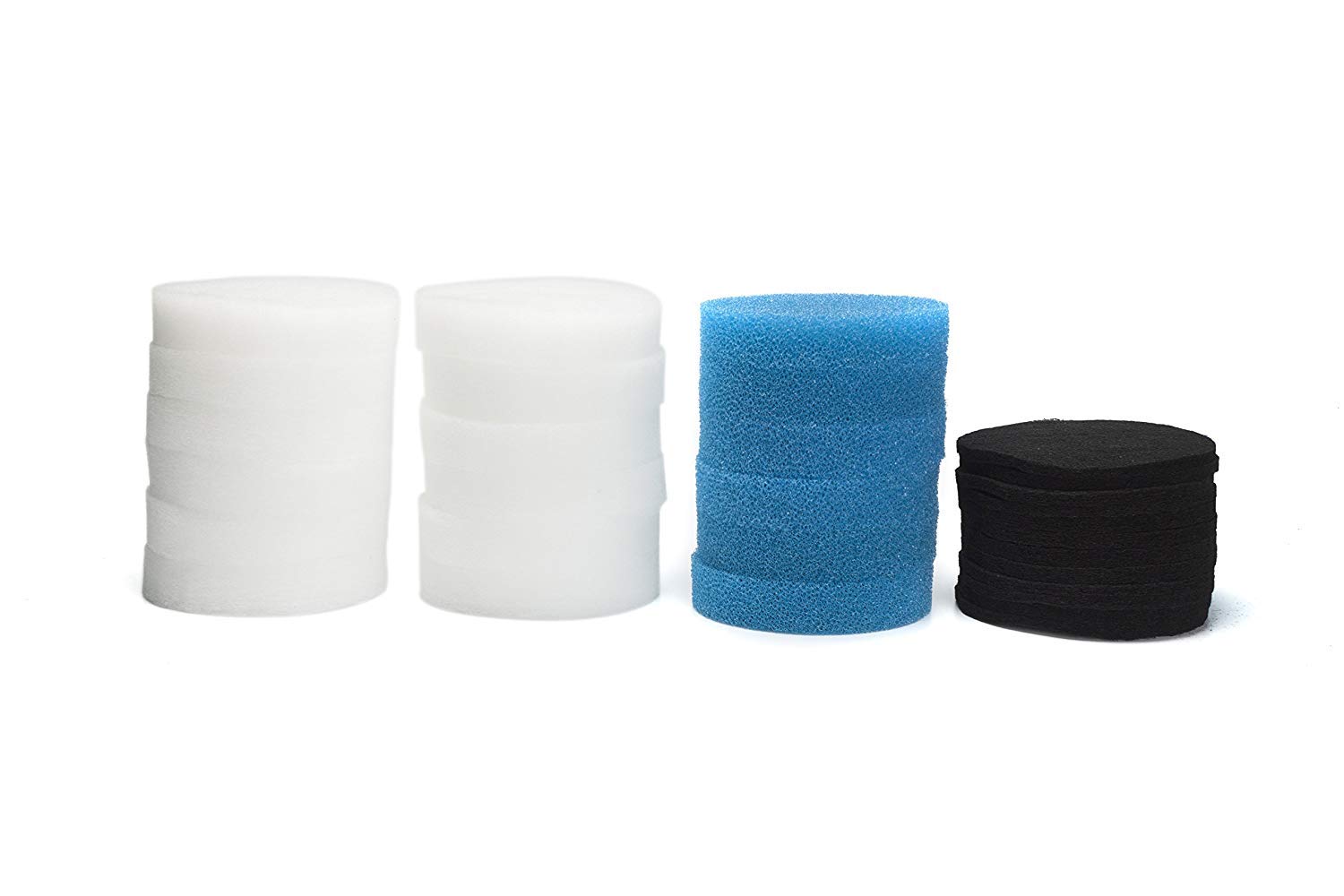 Compatible Filtre de Carbone et Grossier et Filtres Fins Ensemble Convient pour Le Eheim Ecco Pro 130/200/300 Ecco 2232/2234/2236 (Paquet DE 30)