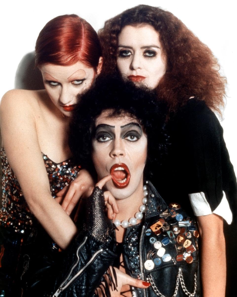 The Rocky Horror Picture Show (1975) Patricia Quinn, Tim Curry, Nell Campbell 10x8 Photo