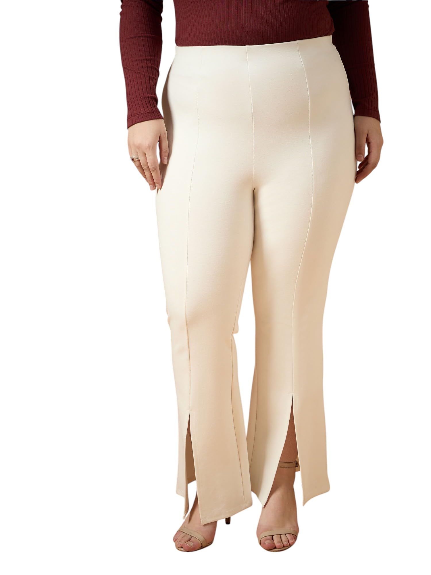 sassafras curve Women Bell Bottom Pants-picture-24