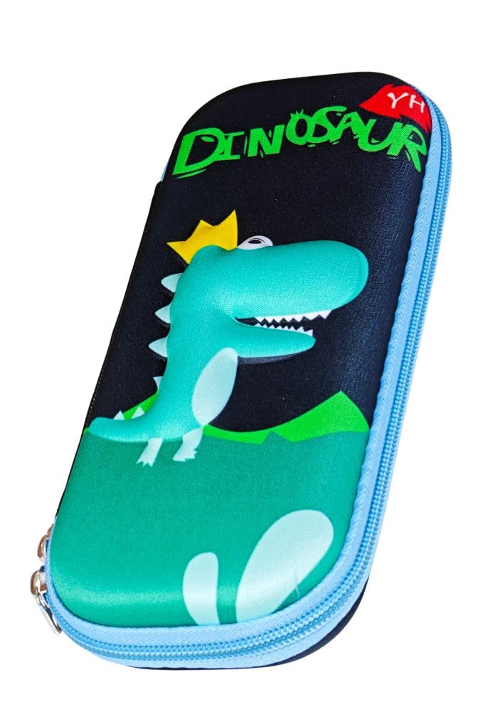 Cute and Colorful 3D Embossed Washable Pencil Pouch|Case|Box for Kids Return Gifts |School (Dinosaur) (B0CVL8745C) Amazon Price History, Amazon Price Tracker